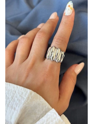 Yeni Sezon Twist Luxe Tasarım Ayarlanabilir Kadın Yüzük