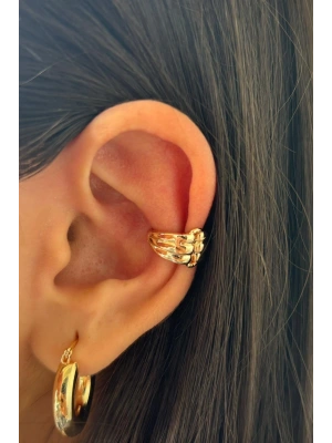 Çoklu Görünüm Kadın Sıkıştırmalı Earcuff Kıkırdak Küpe