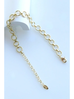 Premium Seri Wreath Tasarım Kararmaz Renk Atmaz Kadın Çelik Bileklik