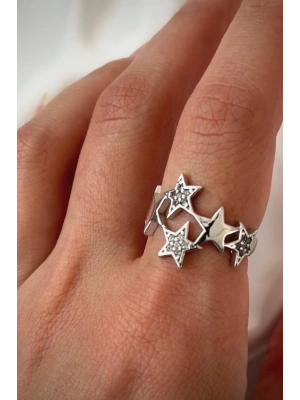 Yeni Sezon Luciddream Çoklu Yeni Yıldız Tasarım Ayarlanabilir Kadın Yüzük