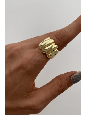 Yeni Sezon Twist Luxe Tasarım Ayarlanabilir Kadın Yüzük