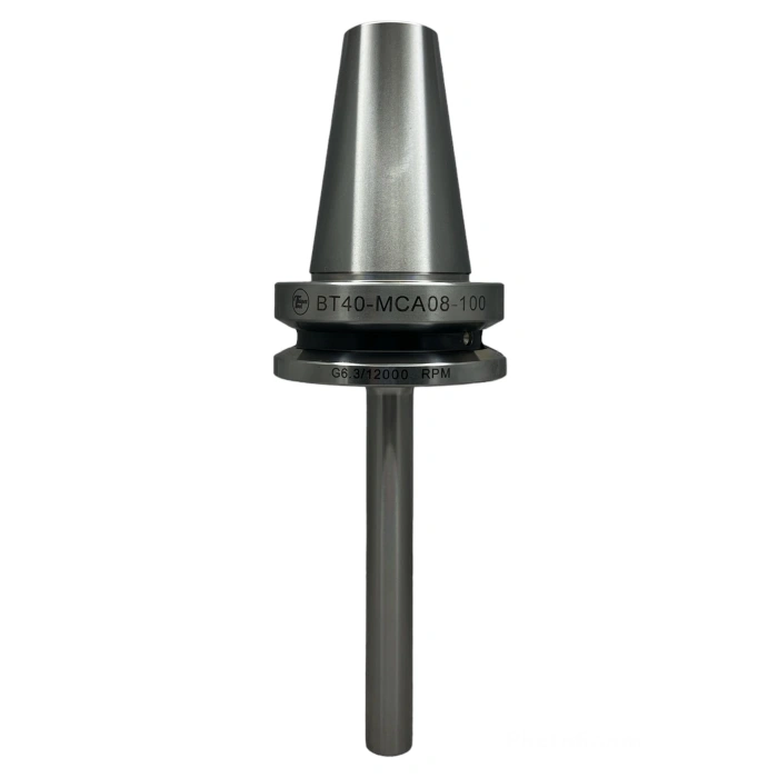 VİDALI TUTUCU BT40 MCA8 - 100 BOY M8X100 BOY VİDALI TUTUCU 20.000 devir balans alınmıştır