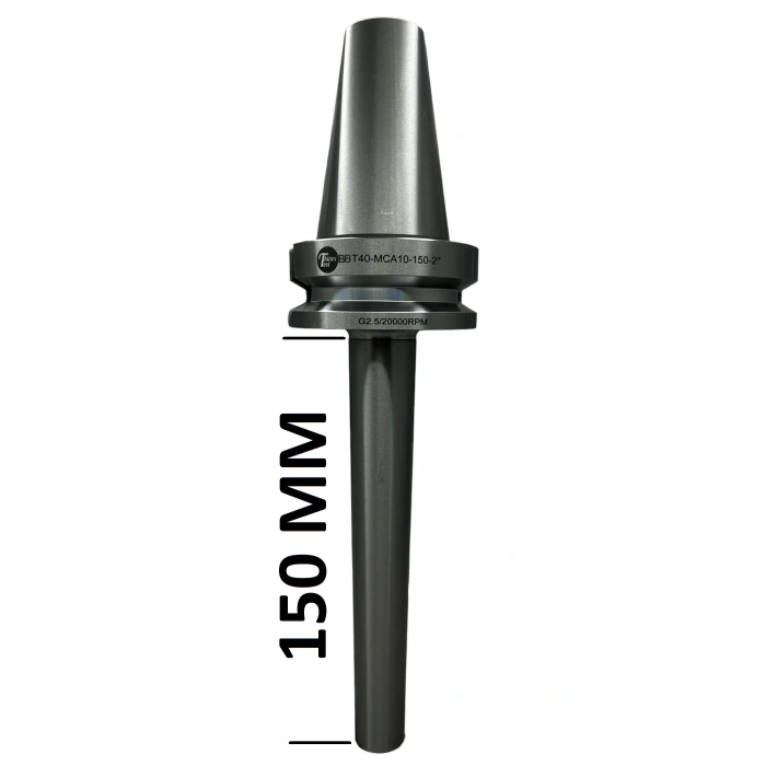 BBT40 MCA10 - 150 BOY VİDALI TUTUCU M10X150 BOY VİDALI TUTUCU 20.000 devir balans alınmıştır