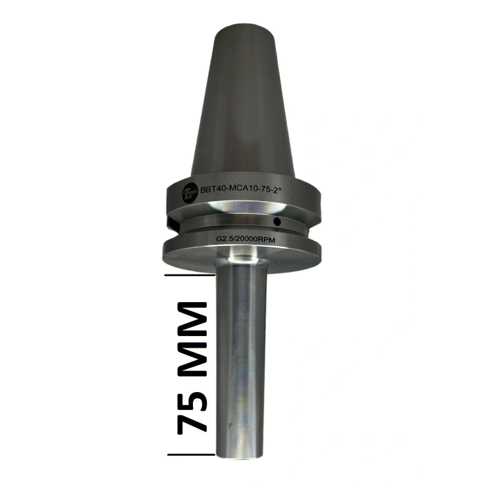 BBT40 MCA10 - 75 BOY VİDALI TUTUCU M10X75 BOY VİDALI TUTUCU 20.000 devir balans alınmıştır