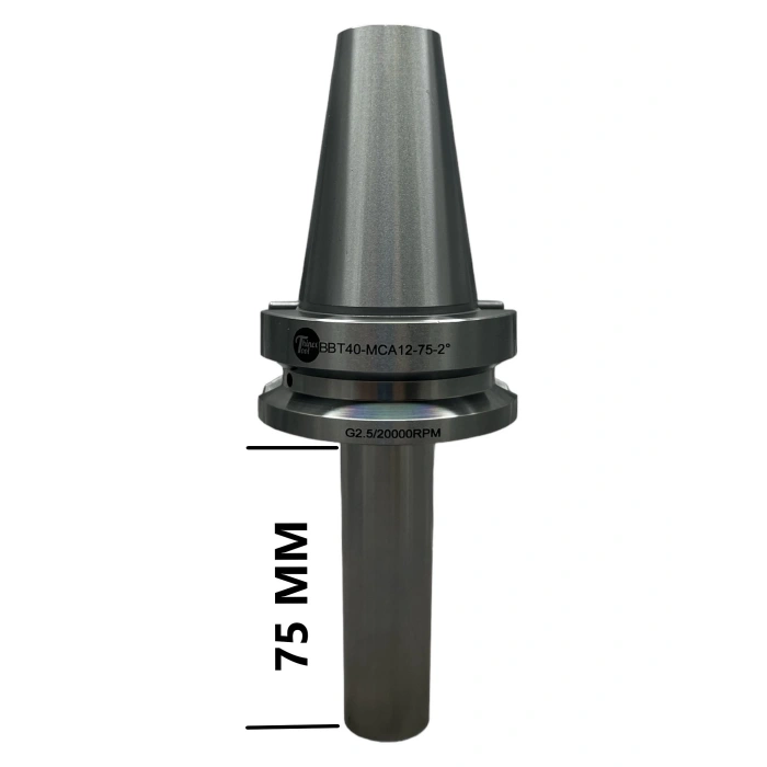 BBT40 MCA12 - 75 BOY VİDALI TUTUCU M12X75 BOY VİDALI TUTUCU 20.000 devir balans alınmıştır