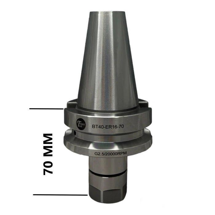 BT40 ER16 - 70 BOY PENS BAŞLIĞI TUTUCU 20.000 devir balans alınmıştır