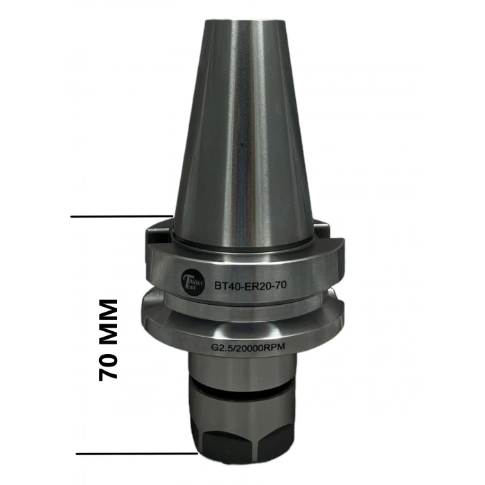 BT40 ER20 - 70 PENS BAŞLIĞI TUTUCU 20.000 devir balans alınmıştır