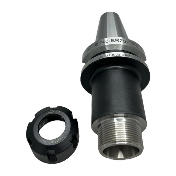 BT40 ER25 - 100 Pens Başlığı Er Tip Pens Tutucu Başlık 20.000 devir balans alınmıştır