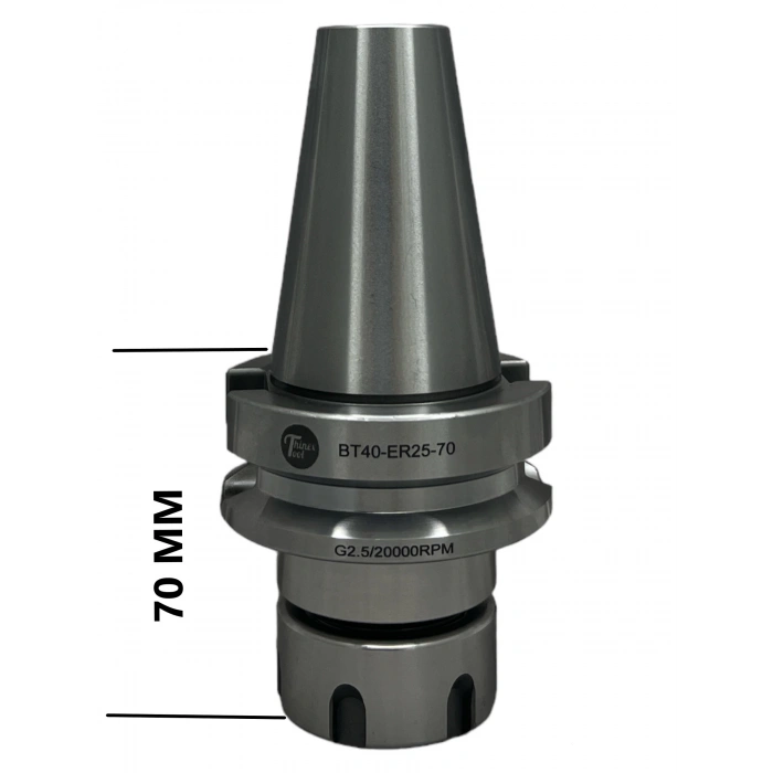 BT40 ER25 - 70 PENS BAŞLIĞI TUTUCU 20.000 devir balans alınmıştır