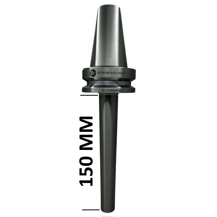 BT40 MCA10 - 150 BOY VİDALI TUTUCU M10X150 BOY VİDALI TUTUCU 20.000 devir balans alınmıştır