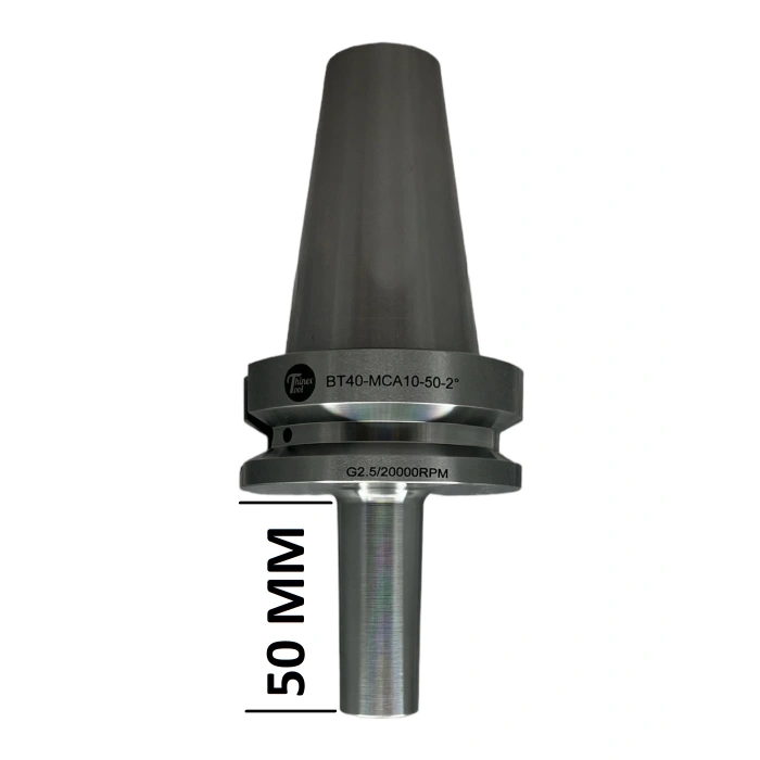 BT40 MCA10 - 50 BOY VİDALI TUTUCU M10X50 BOY VİDALI TUTUCU 20.000 devir balans alınmıştır