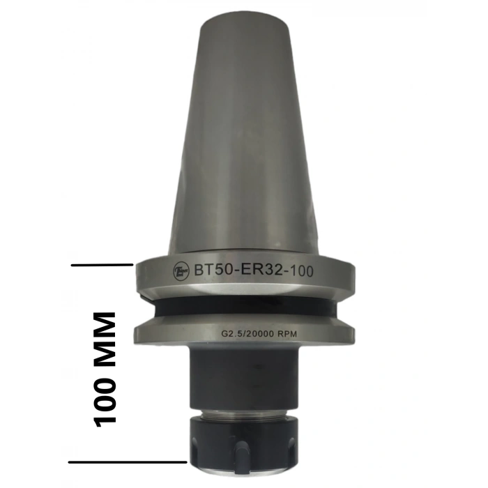 BT50 ER32 - 100 Pens Başlığı Er Tip Pens Tutucu Başlık 20.000 devir balans alınmıştır