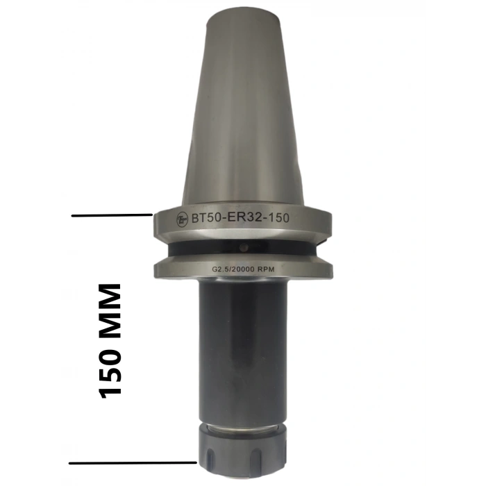 BT50 ER32 - 150 Pens Başlığı Er Tip Pens Tutucu Başlık 20.000 devir balans alınmıştır