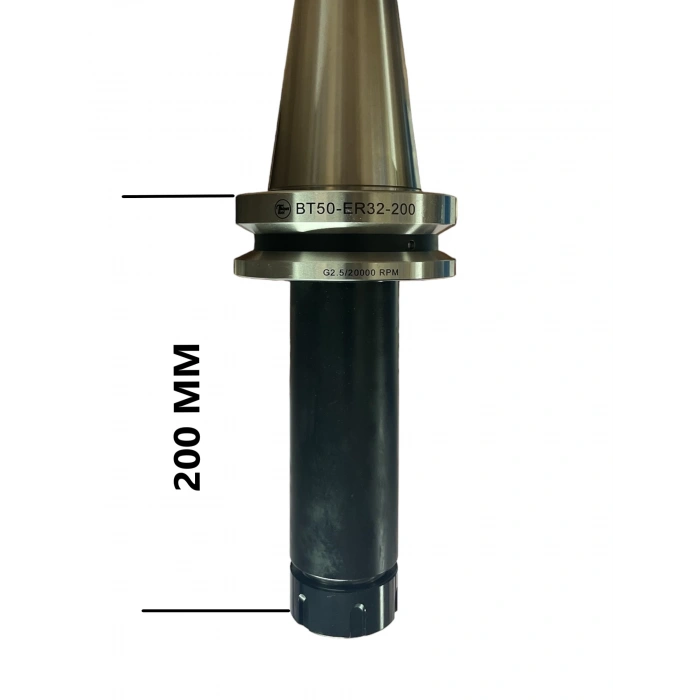 BT50 ER32 - 200 Pens Başlığı Er Tip Pens Tutucu Başlık 20.000 devir balans alınmıştır