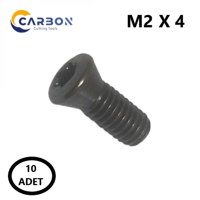 M2 X 4 TORX CİVATA KATER CİVATASI ORJİNAL CİVATA ( 10 ADET )