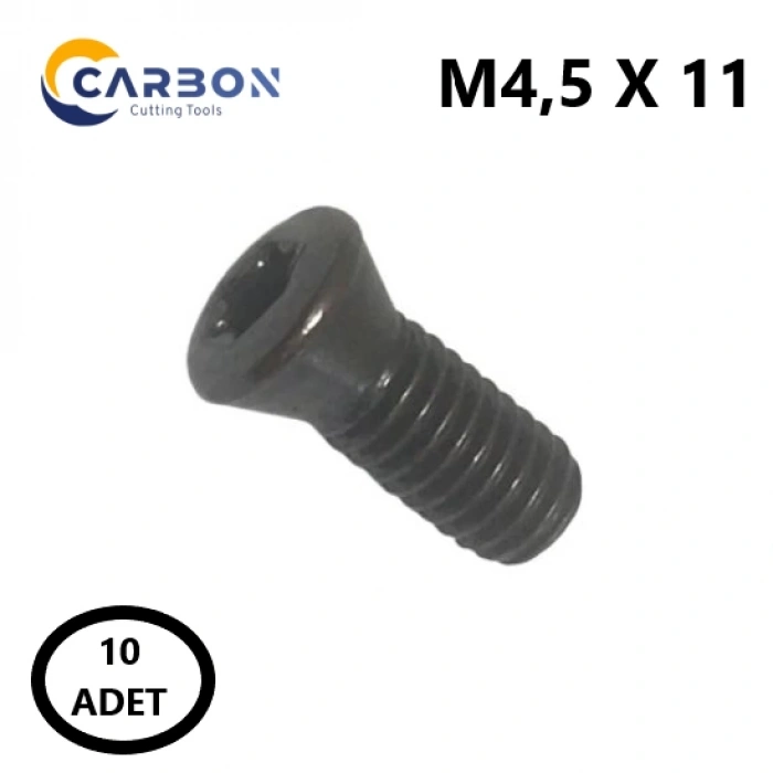 M4,5 X 11 TORX CİVATA KATER CİVATASI ORJİNAL CİVATA ( 10 ADET )