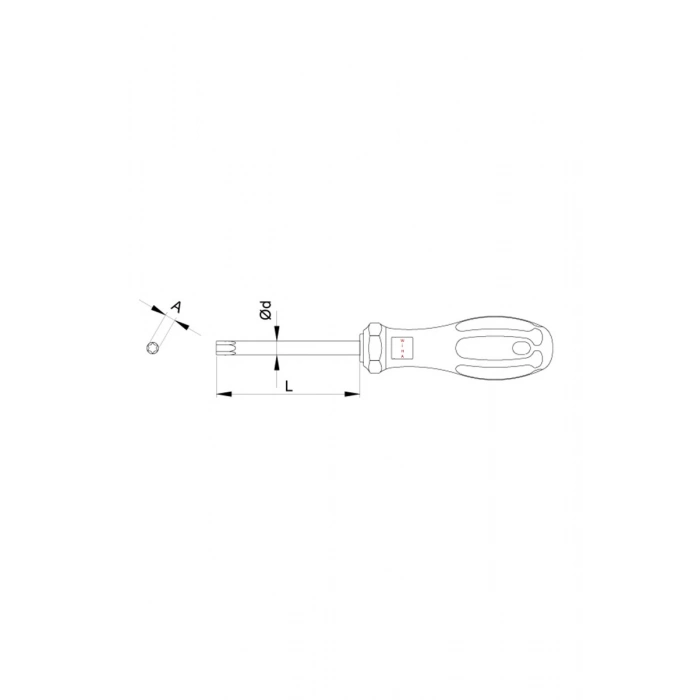 WİHA TORX TORNAVİDA T10 (ALMANYA MENŞEİ) ÜRÜN