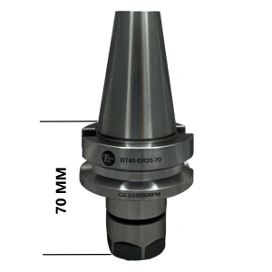 BT40 ER20 - 70 Pens Başlığı Er Tip Pens Tutucu Başlık 20.000 devir balans alınmıştır