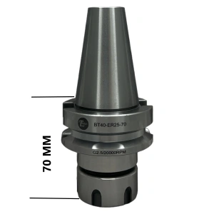 BT40 ER25 - 70 PENS BAŞLIĞI TUTUCU 20.000 devir balans alınmıştır