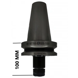 BT50 ER20 - 100 Pens Başlığı Er Tip Pens Tutucu Başlık 20.000 devir balans alınmıştır