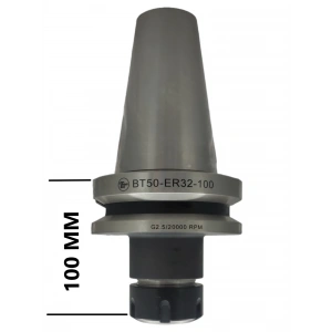 BT50 ER32 - 100 Pens Başlığı Er Tip Pens Tutucu Başlık 20.000 devir balans alınmıştır