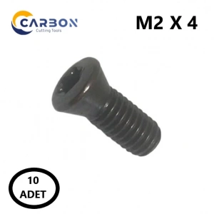 M2 X 4 TORX CİVATA KATER CİVATASI ORJİNAL CİVATA ( 10 ADET )