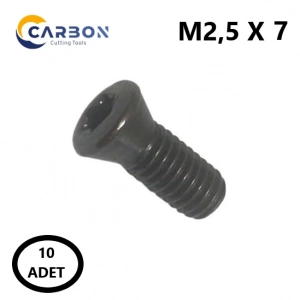 M2,5 X 7 TORX CİVATA KATER CİVATASI ORJİNAL CİVATA ( 10 ADET )