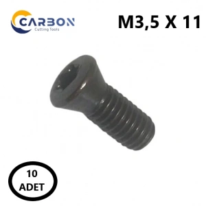 M3,5 X 11 TORX CİVATA KATER CİVATASI ORJİNAL CİVATA ( 10 ADET )