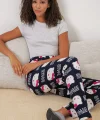 4323 Desenli Pijama Altı - A.Lacivert