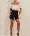 5324 Şort Etek  Siyah