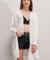 5882 SalaşKimono - Beyaz