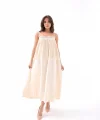 7365 ELBİSE-BEJ