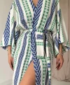 avi Desenli Kimono