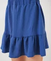 Ayrobin Mini Etek 8054 - İndigo