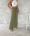 Ayrobin Oversize Kadın Pantalon - Mint Yeşili