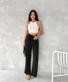 Ayrobin Oversize Pantalon - Siyah