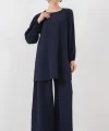 Ayrobin Tunik Pantolon Alt Üst Takım 6712 - Lacivert