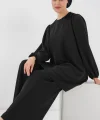 Ayrobin Tunik Pantolon Alt Üst Takım 6712 - Siyah