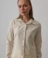 Basic Gömlek - Ekru