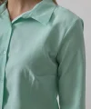 Basic Gömlek - Mint
