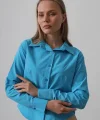 Basic Gömlek - Turkuaz