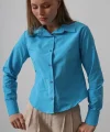 Basic Gömlek - Turkuaz