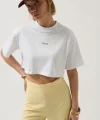 Baskılı Crop Thirt