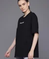 Baskılı Oversize Tshirt  iyah