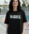 Baskılı Oversize Tshirt  iyah