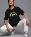 Baskılı Oversize Tshirt  iyah