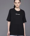 Baskılı Oversize Tshirt  iyah