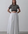 Belden astikli A Kesim Etek  Beyaz