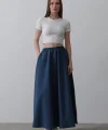 Belden astikli A Kesim Etek  İndigo