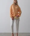 Biye Detaylı Ayrobin Gömlek - Somon